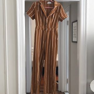 Striped Jumpsuit